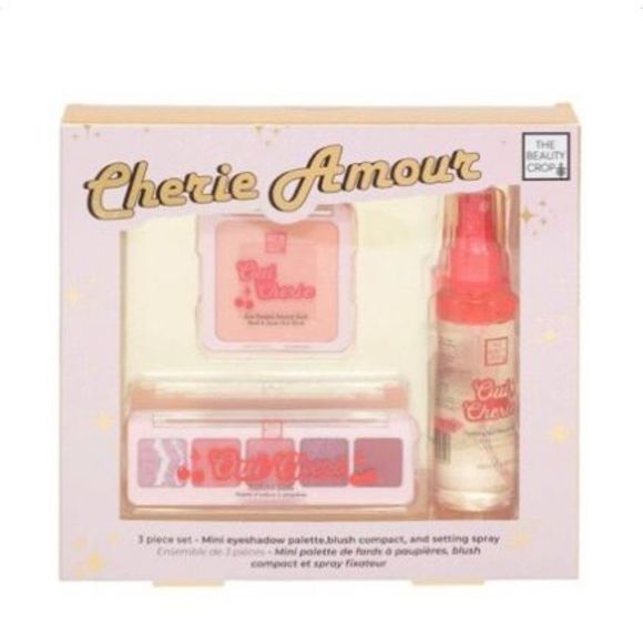 THE BEAUTY CROP - Cherie Amour Gift Set. Eyeshadow Blush & Setting Spray NWT! - Picture 7 of 12